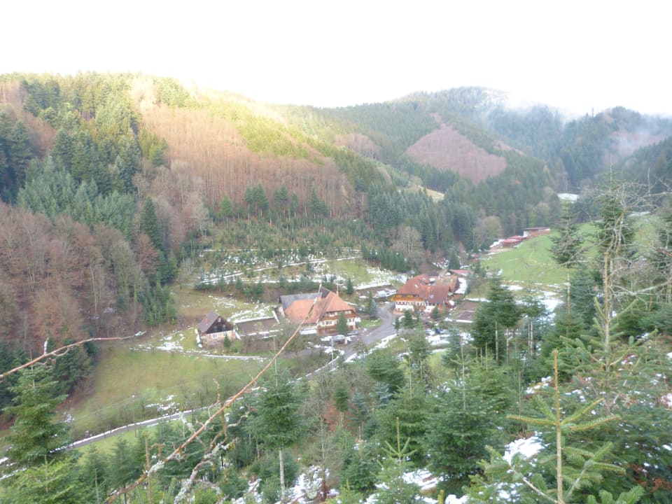 Friedershof (von oben) Ferienwohnungen Friedershof