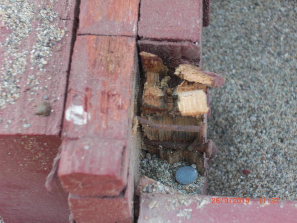 Liegen am Strand Ali Bey Club