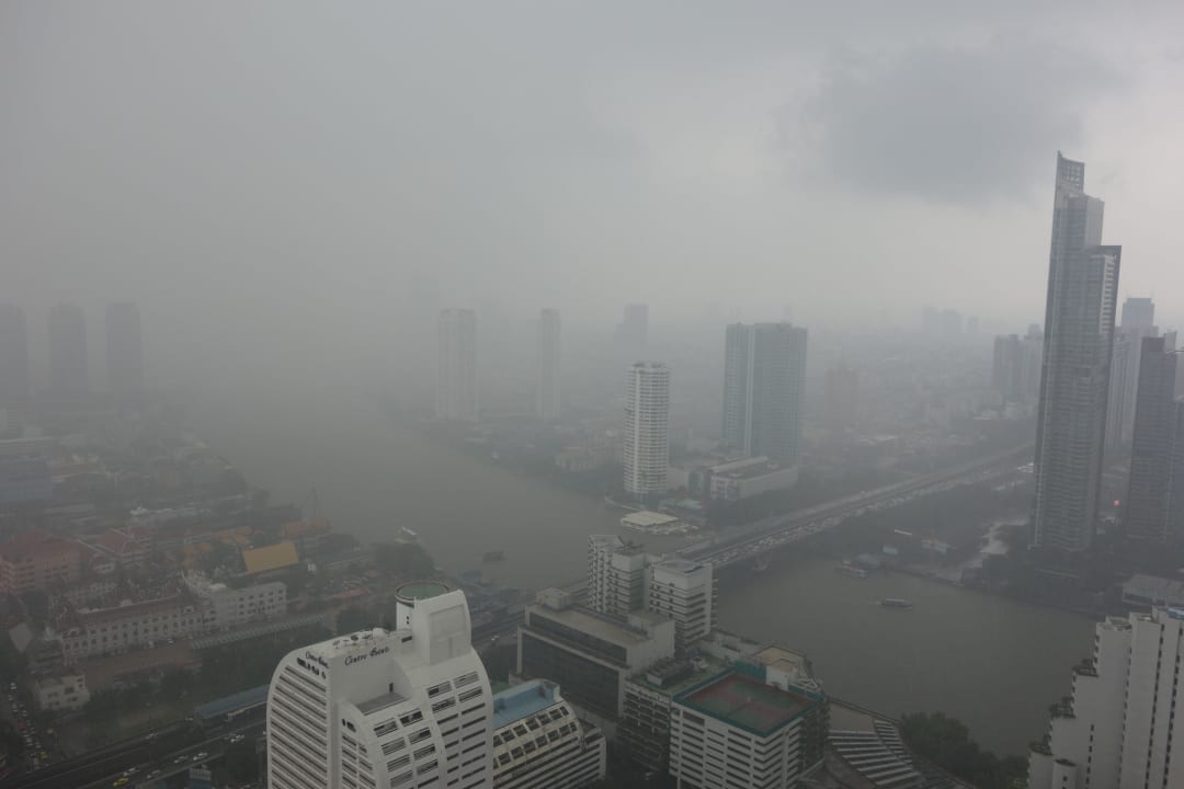 Ein Sturm zieht auf ... Tower Club At Lebua