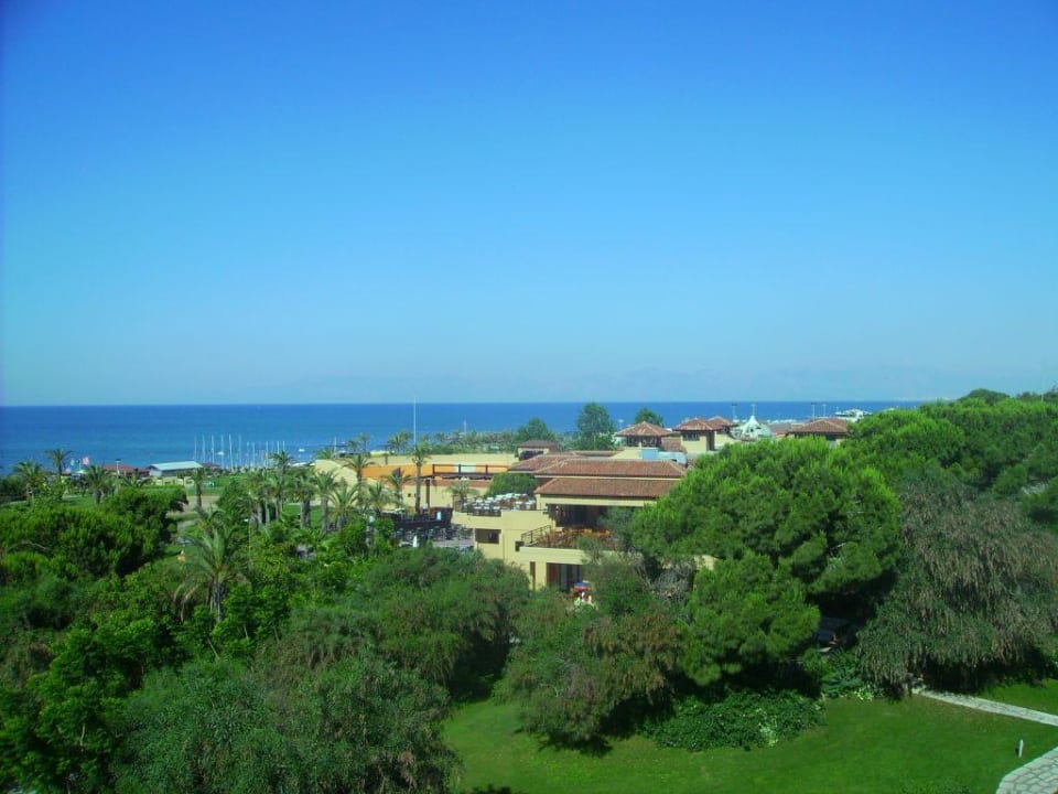 Ausblick vom Balkon auf das Meer Asteria Family Belek