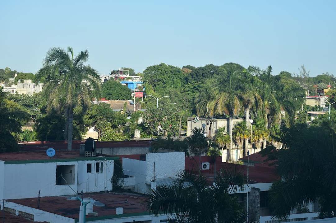 Ausblick aus dem Zimmer Hotel Fiesta Inn Chetumal