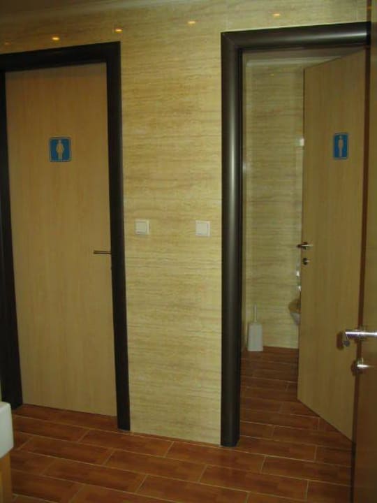 Toilette der Terrassen- Bar Hotel Corissia Princess