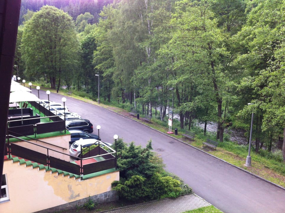 Aussicht aus dem Zimmer Hotel Green Paradise