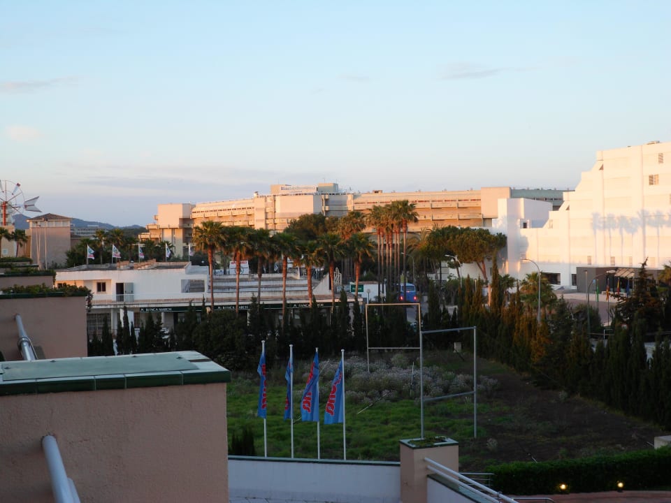 Blick vom Zimmer Hotel Mariant Park