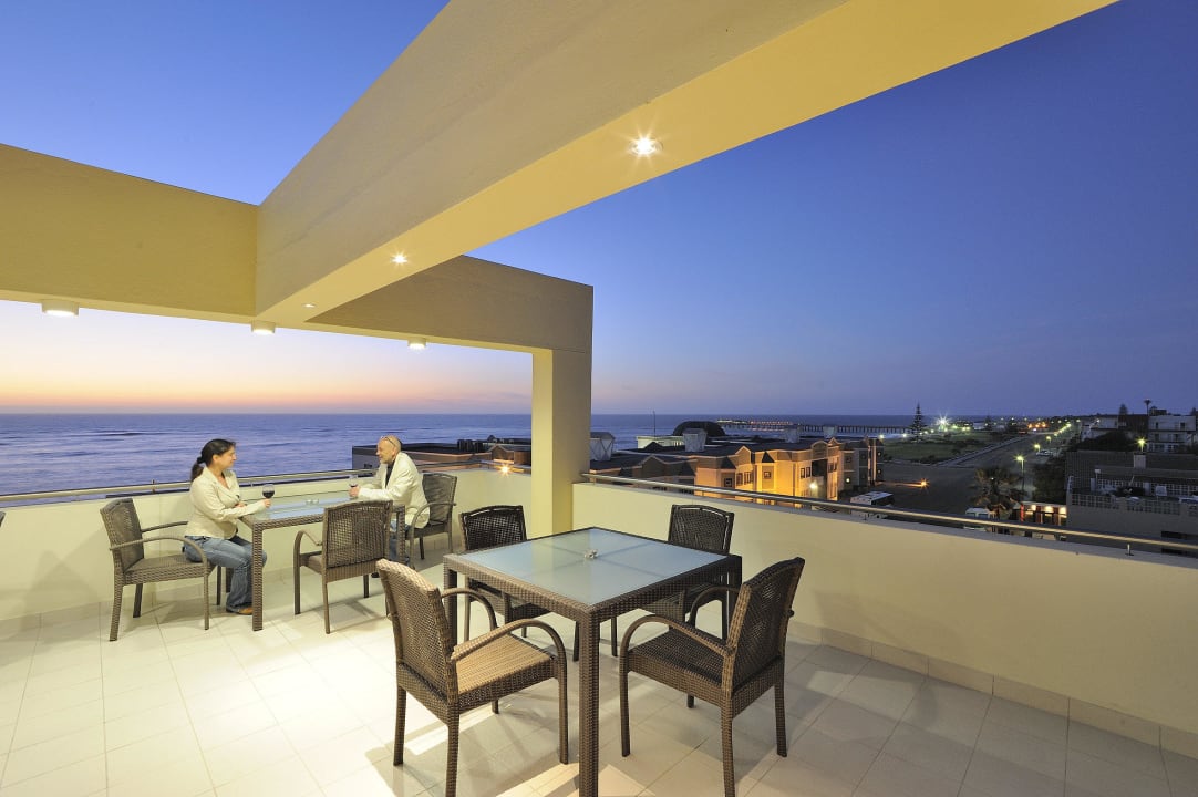 Lounge Terrace on 4th floor Hotel Beach Swakopmund