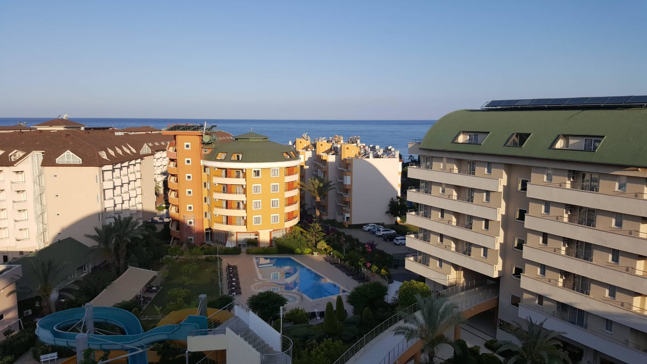 Blick vom Zimmer Alaiye Resort & Spa