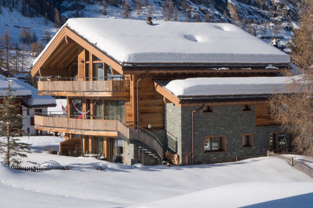 Aussenansicht Winter Chalet Fantasia - Enzian