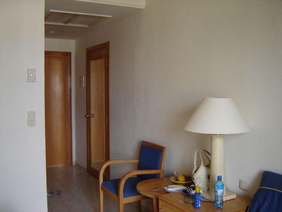 our room in main building Ruspina Beach Resort