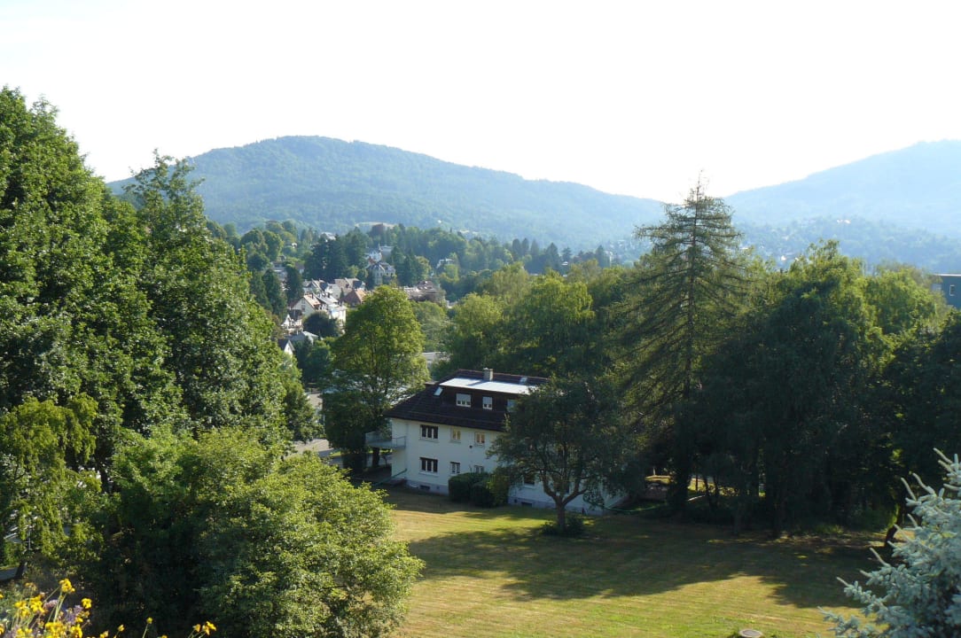 Fernblick vom Balkon Hotel Tannenhof