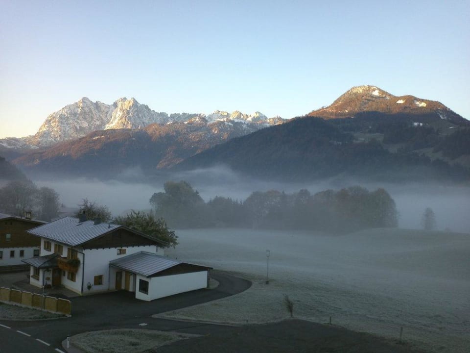 Ausblick Balkon Gasthof Schwendterwirt