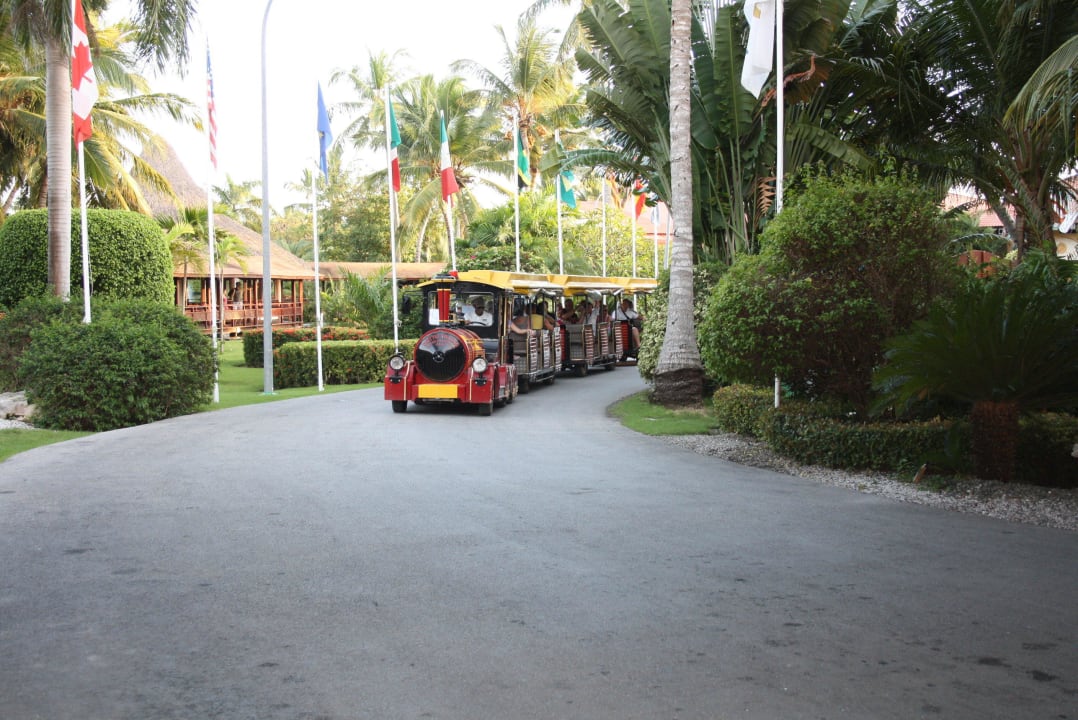 Train in der Anlage Grand Palladium Select Bávaro Resort & Spa