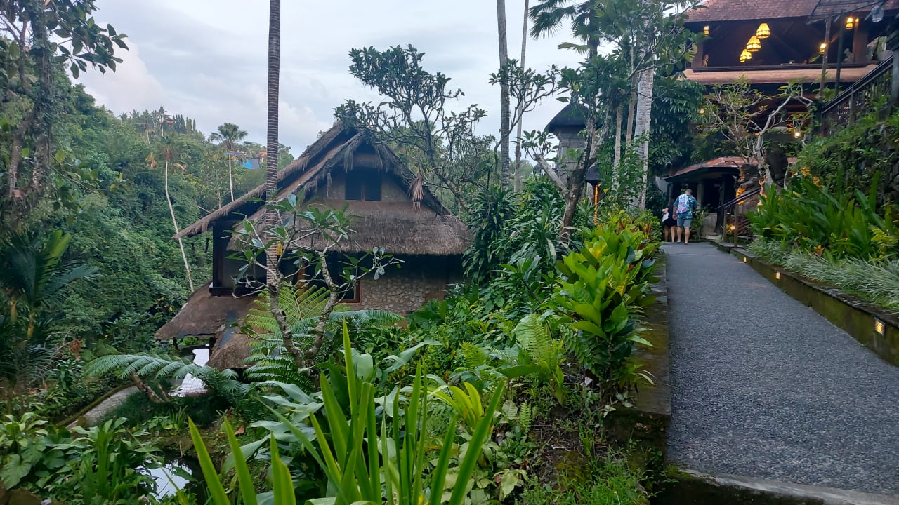 Außenansicht Hotel Tjampuhan