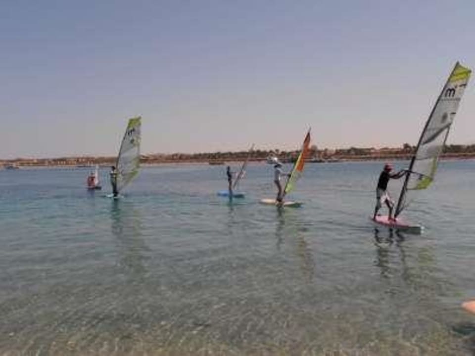 Windsurf at the beach SUNRISE Royal Makadi Resort