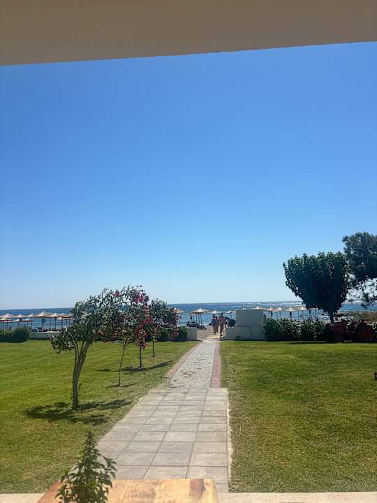 Ausblick Myrina Beach Hotel