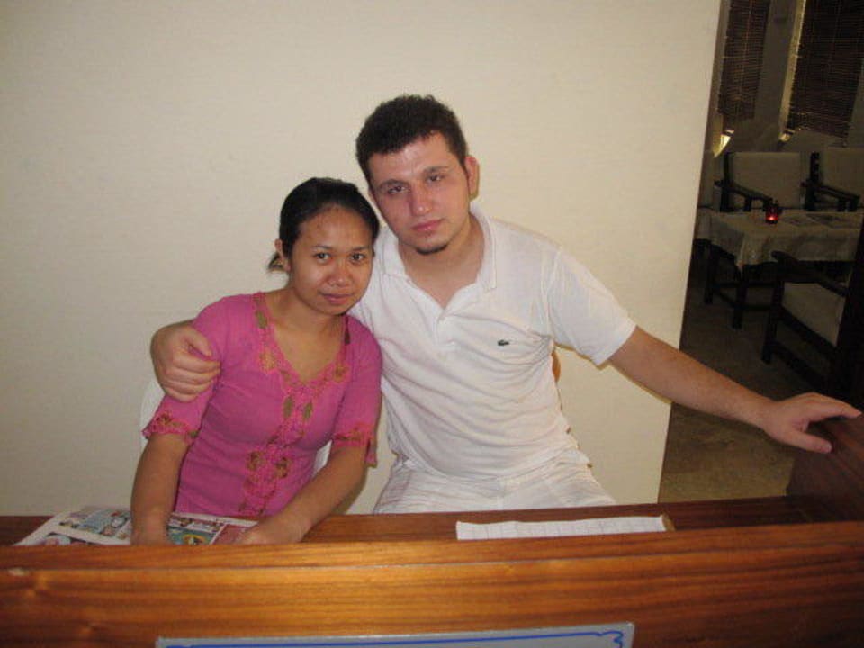 Sri und Dino aus dem Health Club Trendy Side Beach Hotel - Adults only
