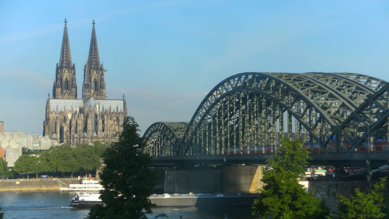 Ausblick 1. Etage Hyatt Regency Köln