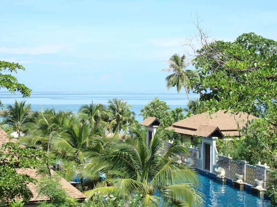 Blick vom Balkon Seaview Khao Lak Resort
