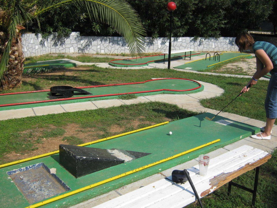 Minigolfanalage im Hotel Waterman Svpetrvs  Resort