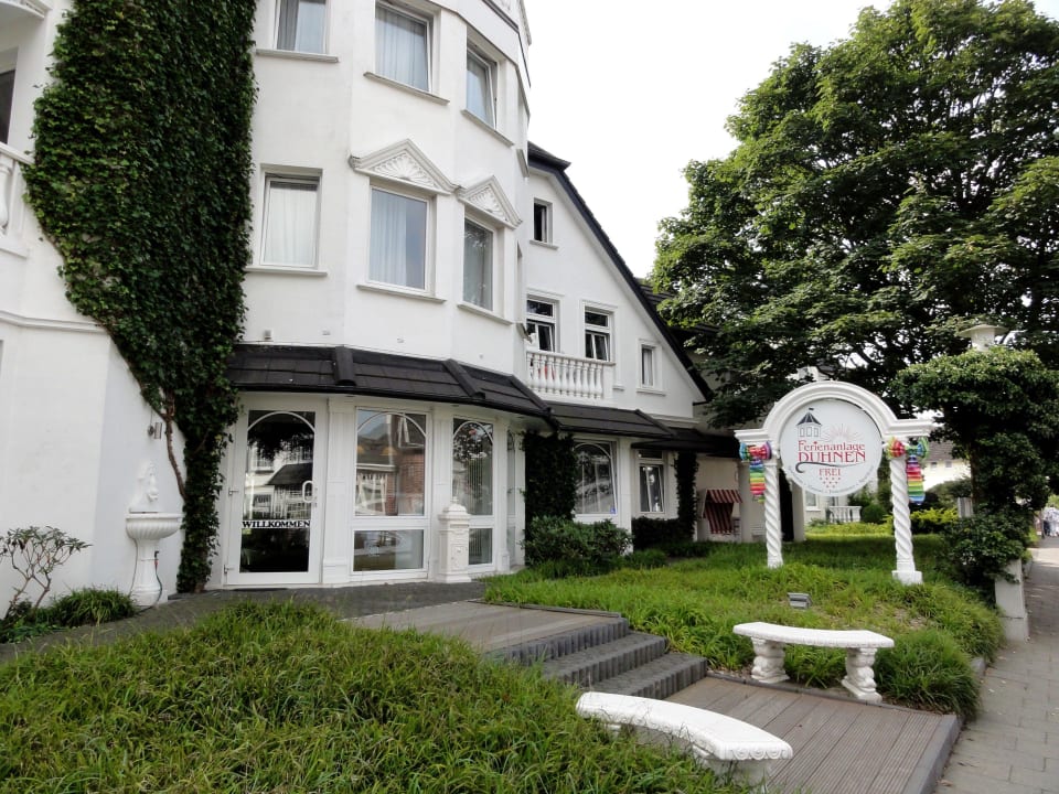 Eingangsbereich der Anlage Ferienanlage Duhnen