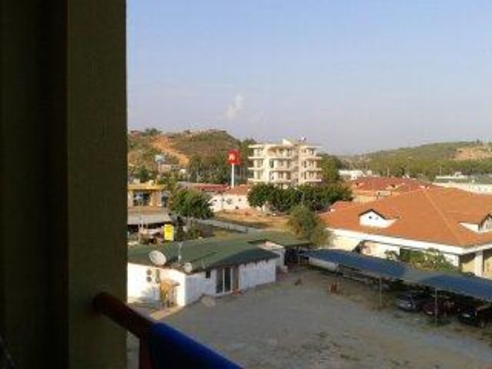 Blick vom Balkon Hotel Magnolia