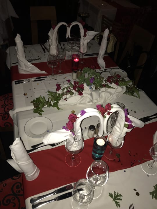 Restaurant Enir am italienischen Abend Hotel El Mouradi Djerba Menzel