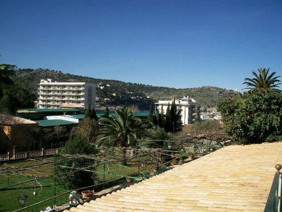 Aussicht vom Balkon Richtung Bucht  Hotel Es Port