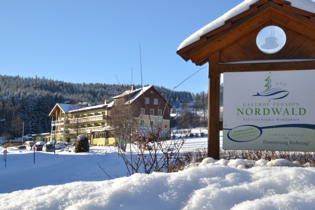 Außenansicht Gasthof Pension Nordwald