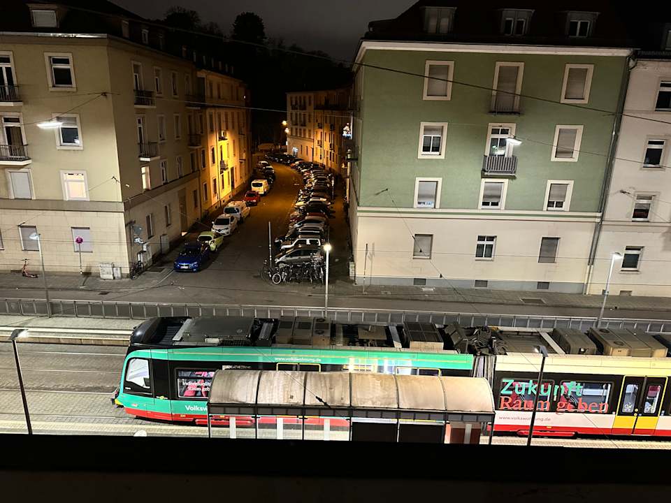 Ausblick ibis Karlsruhe Hauptbahnhof