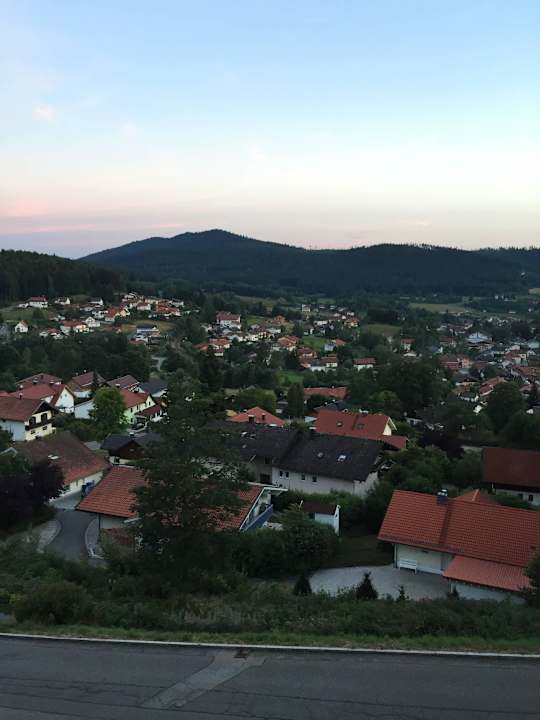 Blick vom Balkon Montara Suites Bodenmais