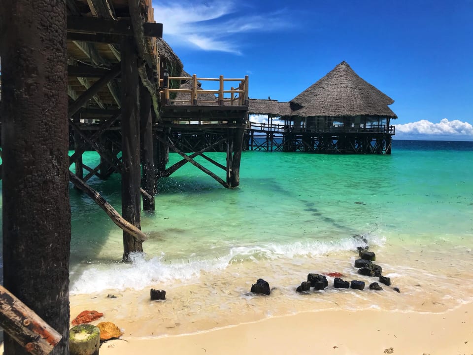 Steg vom andern Hotel Hotel Riu Palace Zanzibar