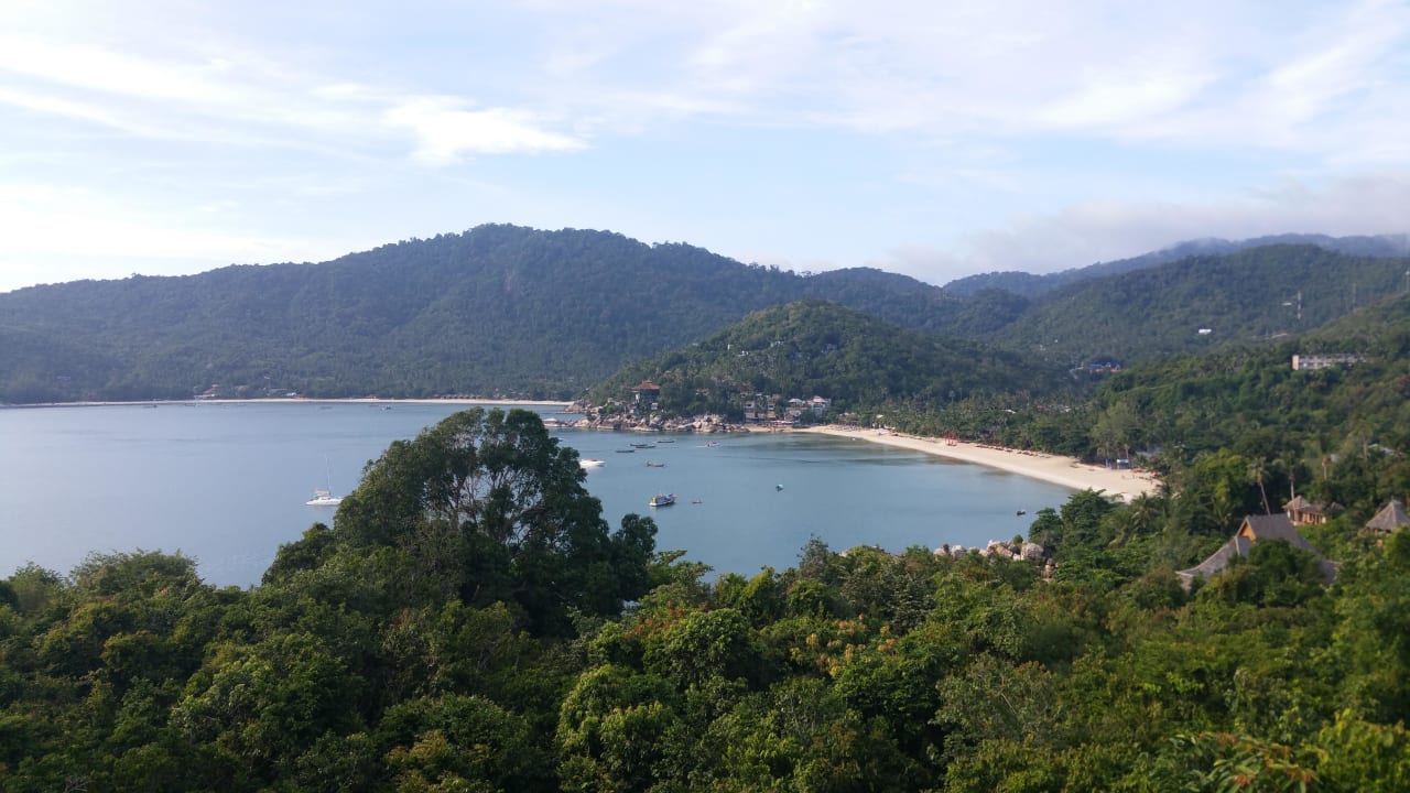 Zimmerausblick Santhiya Koh Phangan Resort & Spa