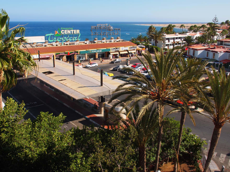 Ausblick aus Zimmer 602 Hotel Parque Tropical