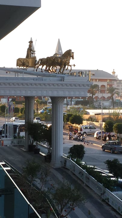 Blick aus dem Zimmer Castival Hotel