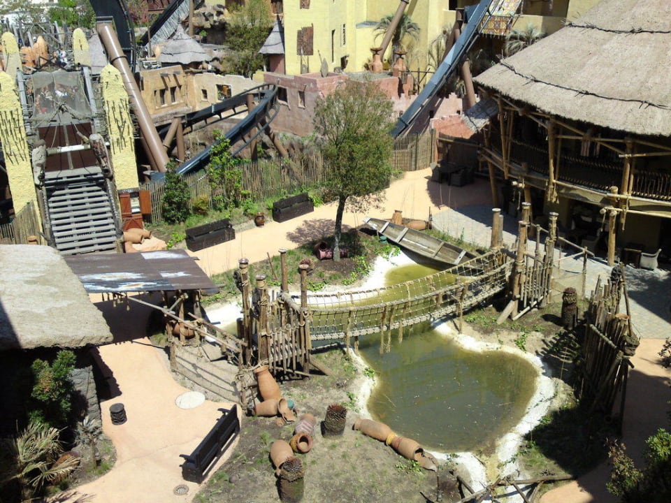 Balkonblick Hotel Matamba - Phantasialand Erlebnishotel