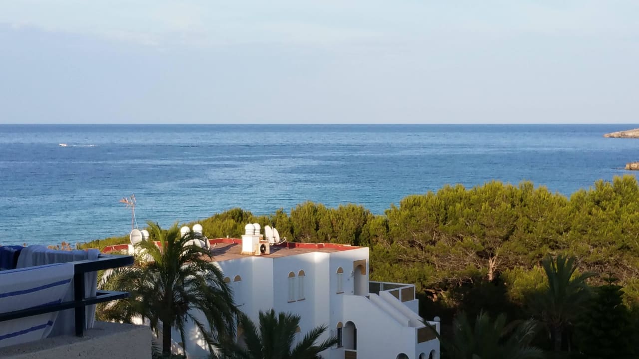 Blick vom Balkon Hipotels Bahia Grande