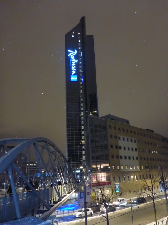 Außenansicht Radisson Blu Plaza Hotel