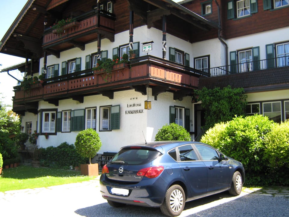 Vorderansicht des Landhauses Landhaus Kaiserblick