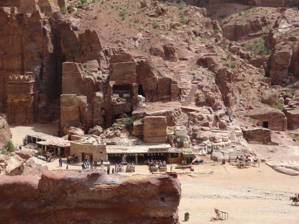 Beduinen sichern die Versorgung Petra Guest House Hotel