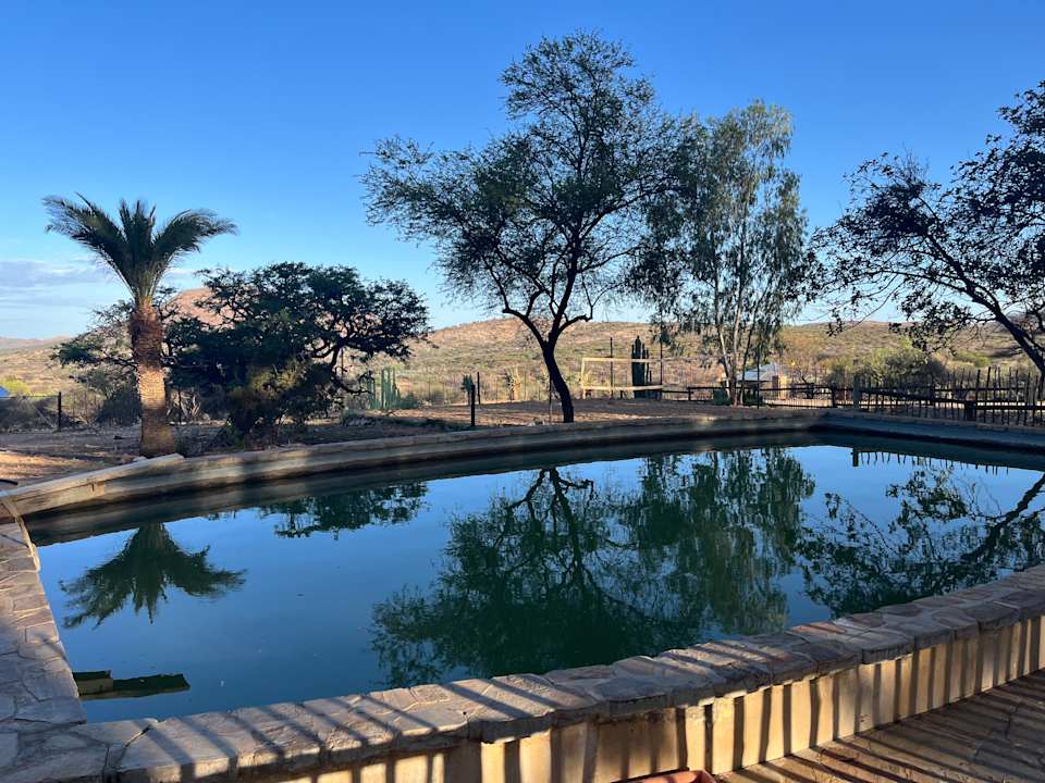 Pool Krumhuk Guestfarm