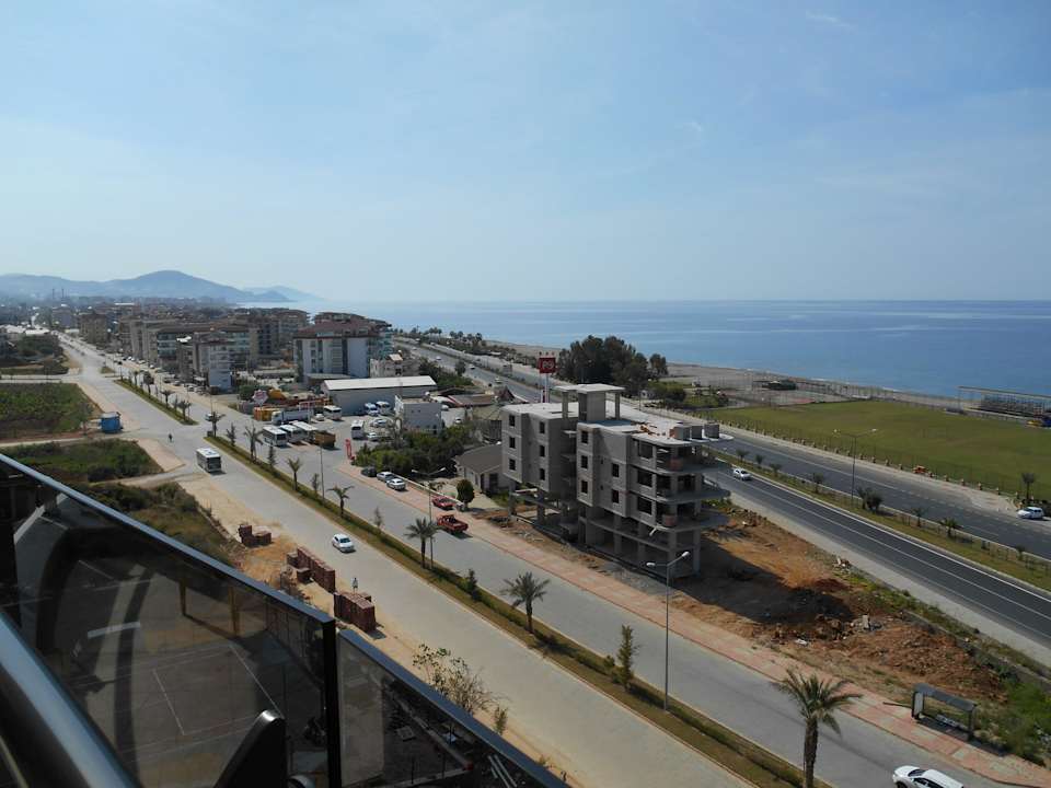Ausblick auf Straßen und Baustelle Michell Hotel & Spa