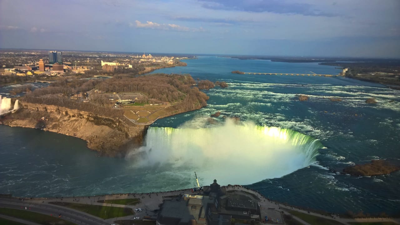 Ausblick Hilton Niagara Falls / Fallsview Hotel & Suites