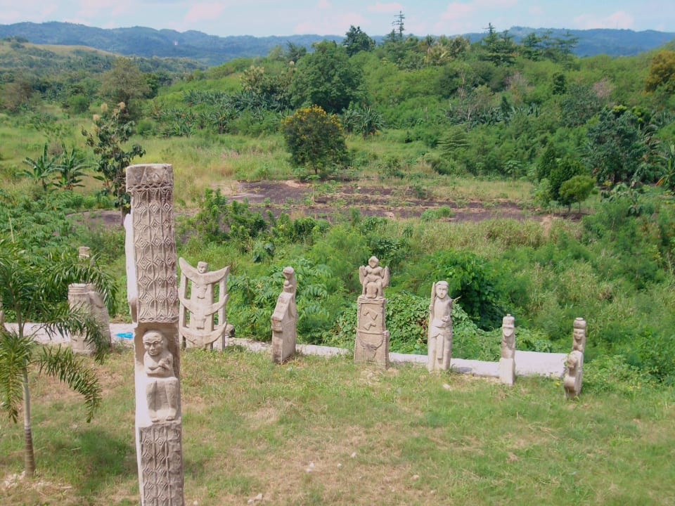 Ausblick vom Restaurant aus Hotel Sinar Tambolaka