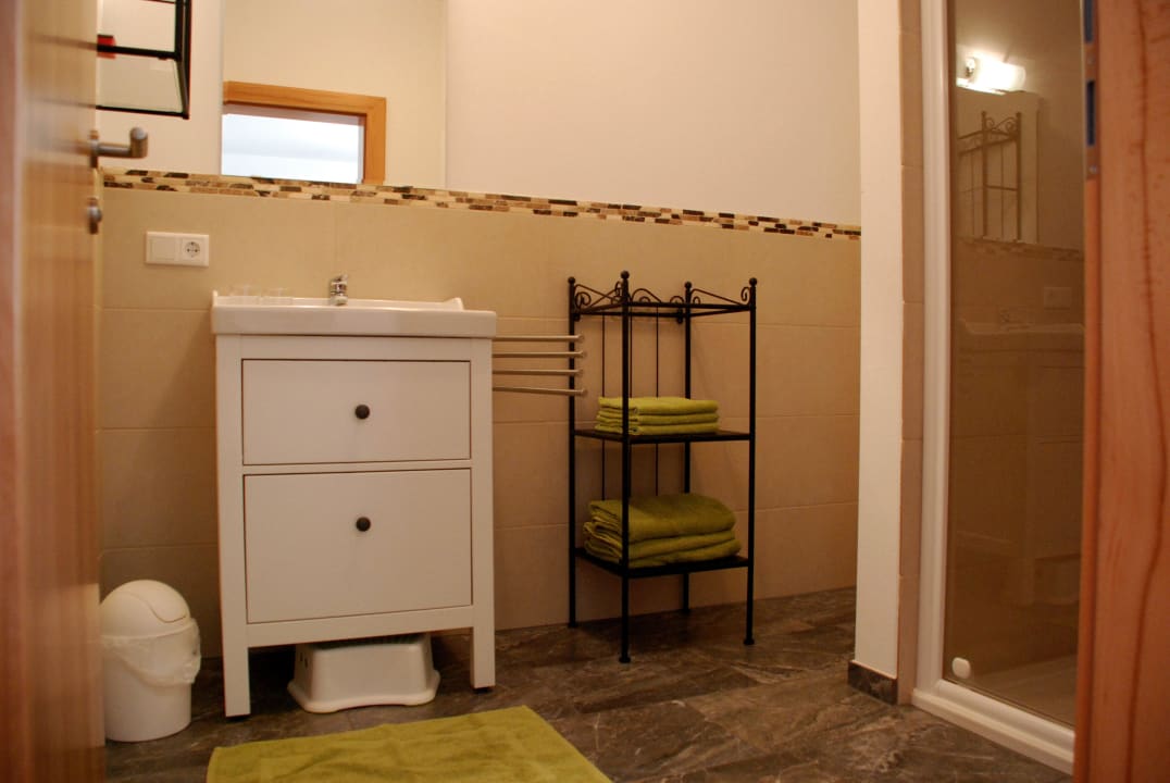 Badezimmer Familienferienhof Stabauer