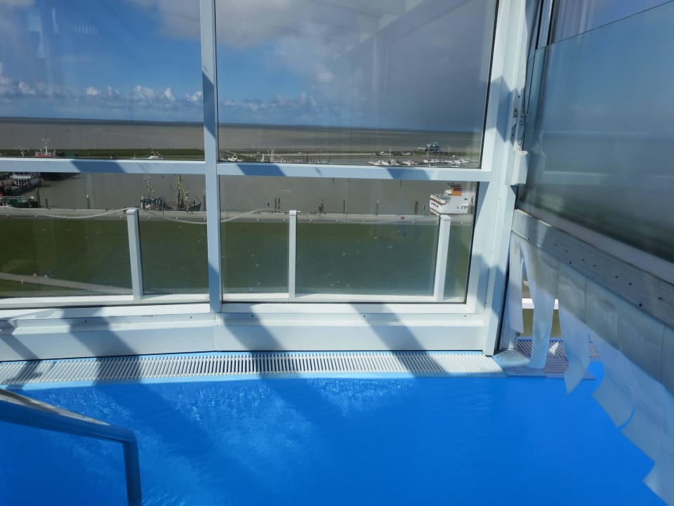 Aussenpool 7. OG Hotel Fährhaus