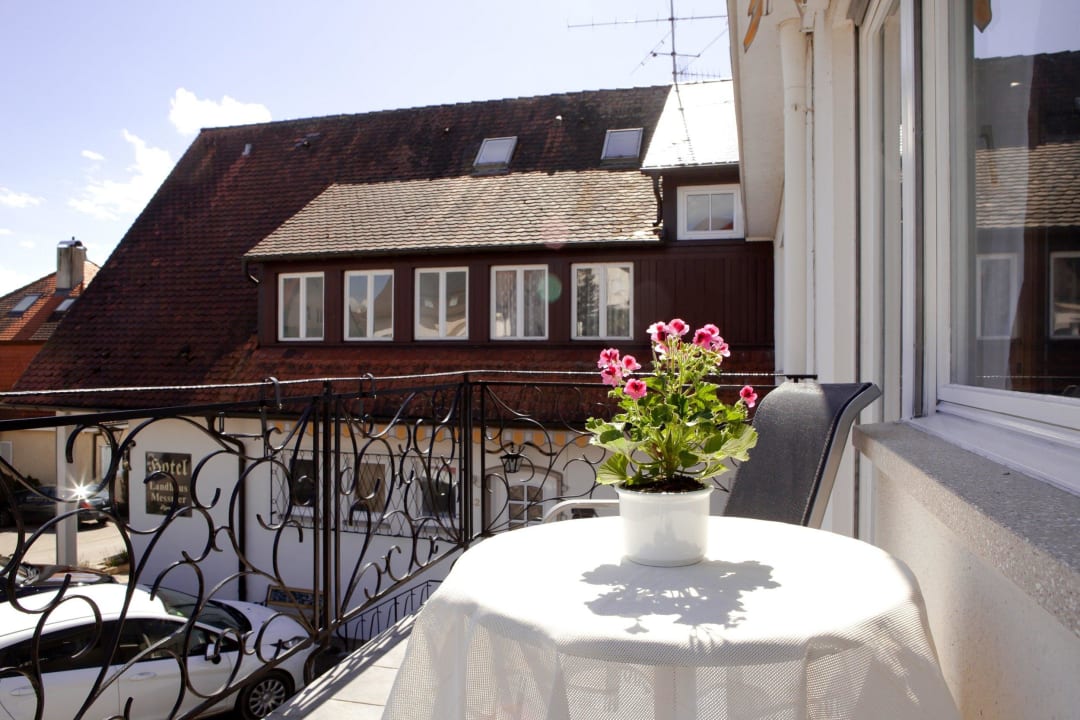 Balkon Zimmer 12 Hotel Landhaus Messmer