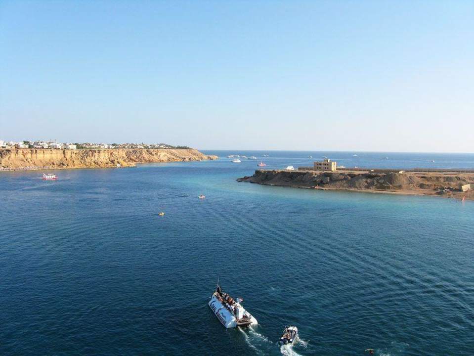 wunderbare Aussicht Albatros Sharm Resort