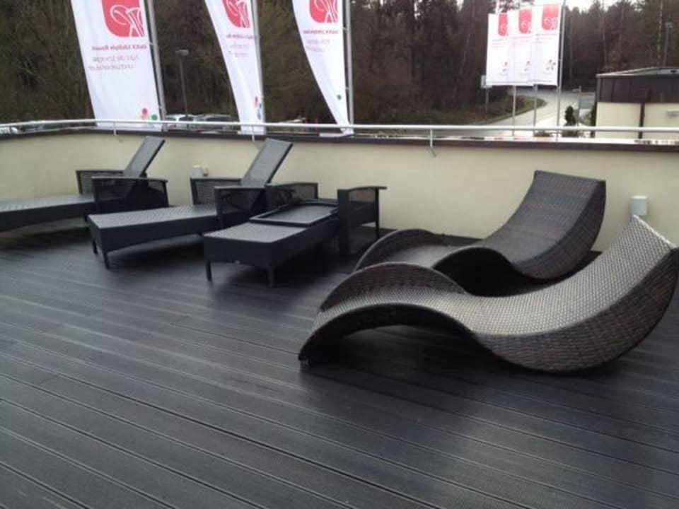 Dachterrasse LIFESTYLE Resort Zum Kurfürsten