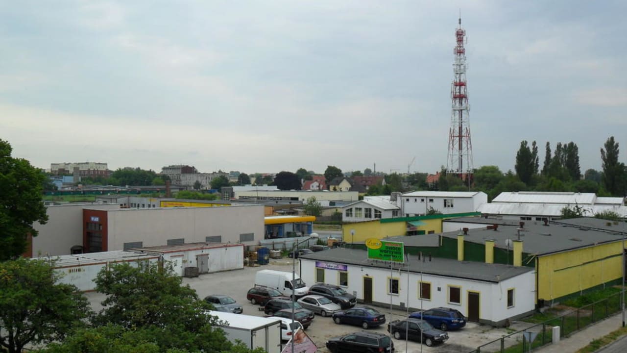 Widok z pokoju Magnolii Hotel Magnolia Spa