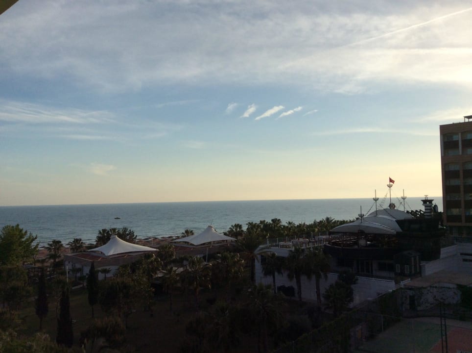 Ausblick vom Zimmer seitlicher Meerblick  Adalya Resort & Spa - Adults Only