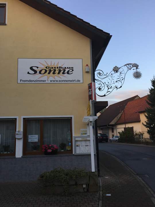 Außenansicht Gästehaus Sonne